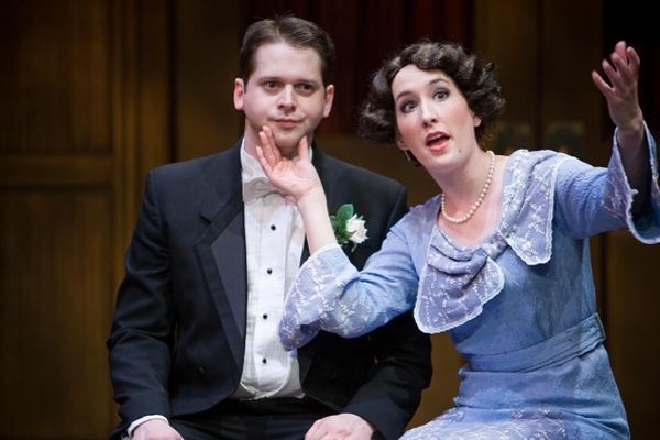 Joey Bybee (Bertie Wooster) and Allison Hunt (Stiffy Byng) Photo